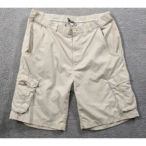 Under Armour Cargo Shorts Mens 36 (MEAS 32 X 9.5) Ripstop Nylon UA
